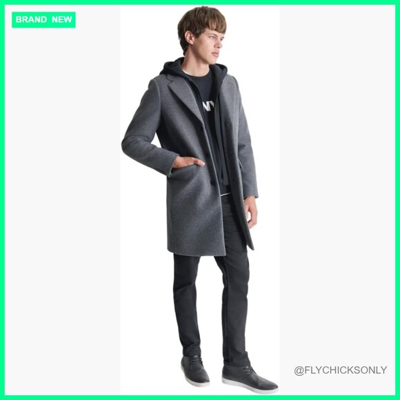 Water Resistant Wool Cold Weather Casual Jacket